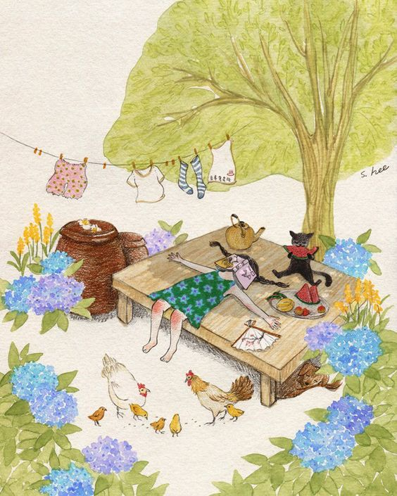 take a break 
🎨Lee Soo-hee