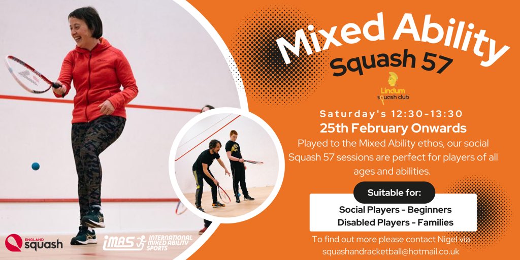 SquashWin's tweet image. Looking for something new then why not step on court and give squash 57 a go #LincsConnect #englandsquash #activelincolshire