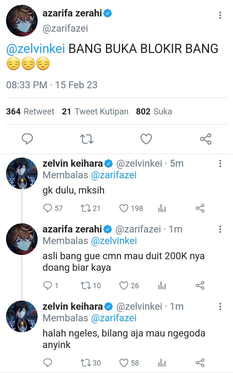 atlantirkahiraa's tweet photo. — #DCKZ onetweet lokal!au

"Perihal Azarifa stitch video." https://t.co/YhKXuj6bUw
