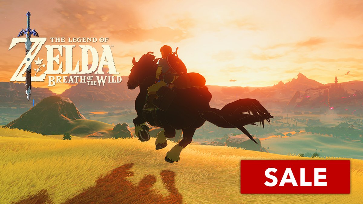 NintendoUK's tweet photo. Pick up Link's epic, open-world adventure for less – offer ends this Sunday!

Buy The Legend of #Zelda: #BreathOfTheWild: https://t.co/wxhLtKlOaC https://t.co/YjrMwQorFU