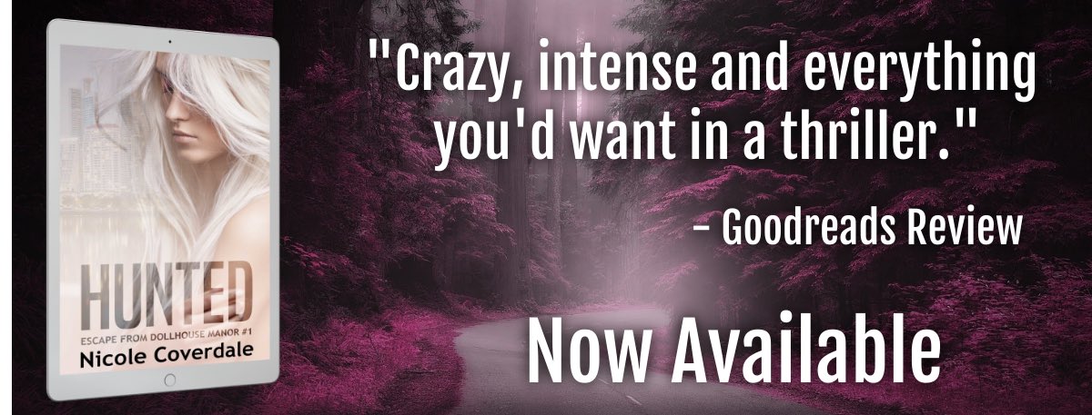 1Nic_Coverdale's tweet photo. Happy #releaseday! Hunted is now #available on @amazon and on #KindleUnlimited
https://t.co/OXrWSumEhd
#readingcommunity #WritingCommmunity #writerslift #tweetfortweet #Reading #amreading #thrillers #suspense #readersoftwitter #readers #NewReleases #checkitout #amazon #books https://t.co/QJXBW8puiO