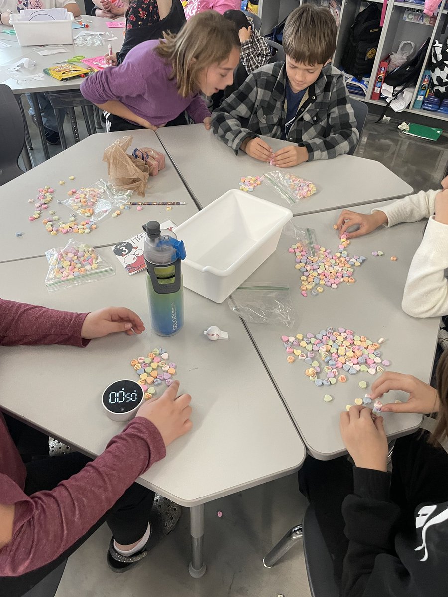 Valentine’s STEM centers were a hit! Their sweet giggles and smiles fill my heart ❤️ <a href="/ctetigers/">Cumberland Trace ES</a>