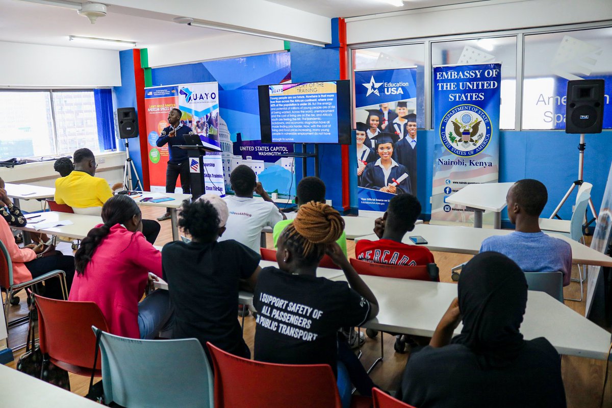 UAYO_'s tweet photo. Today we're excited to announce the launch of the Youth Financial Independence Project! we'll be providing training on entrepreneurship and employability skills to empower young people and help them build a strong foundation for financial independence. @USEmbassyKenya @YPSinkenya https://t.co/6UGx4XmPtv