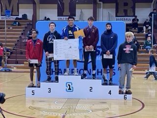 I would like to congratulate our mahopac wrestling team taking 2nd place at this years section one championship!  I would also like to congratulate joe ramirez on becoming mahopac’s 54th section 1 champion, putting mahopac on top of section 1 leader board.