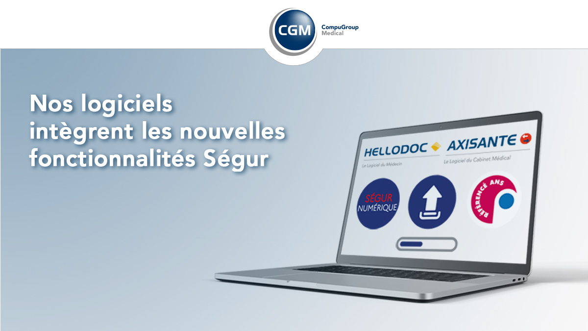 CGM_FR's tweet image. Vous êtes utilisateur #AxiSanté ou #HelloDoc ? Pensez à mettre à jour votre logiciel au plus vite pour bénéficier des évolutions fonctionnelles de votre logiciel dont les indicateurs sont nécessaires pour valider votre #ROSP👇 bit.ly/3wBc7dh