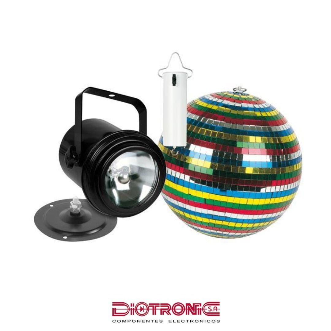 diotronic1's tweet photo. Bola disco! Incluye:
Foco PAR36 (bombilla incl.)
Bola de espejos multicolor (Ã 15cm) con motor DC (pila D de 1.5V no incl. / 1.5 rpm)
soporte y base.
https://t.co/nZdprv99zQ
#boladisco #diotronic https://t.co/wgGTP2g0kk