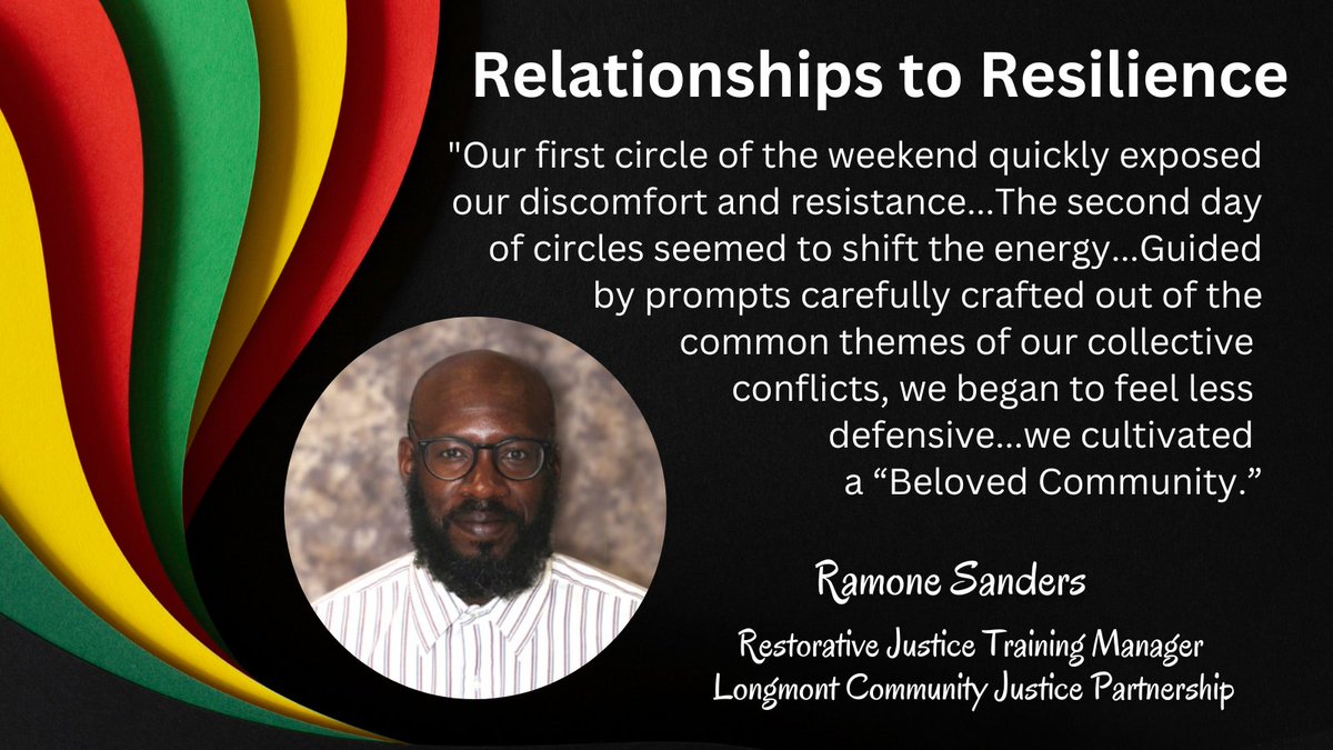 We appreciate Ramone Sanders' recent article in CAMLE's "The Young Adolescent" newsletter where he shares his journey learning about the power of restorative practices and the craft that can powerful and authentic relationships in our schools. Read more..camle.wildapricot.org/Blog/13084927