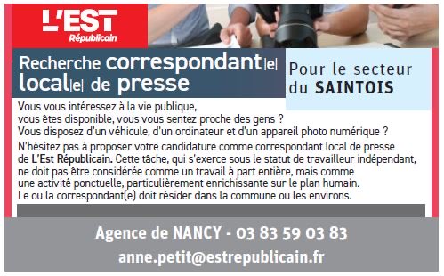 🚨🚨🚨 Le #journal de #Nancy ⁦@LEstRepNancy⁩ recherche…
#saintois #presse #pqr #job indépendant #meurtheetmoselle