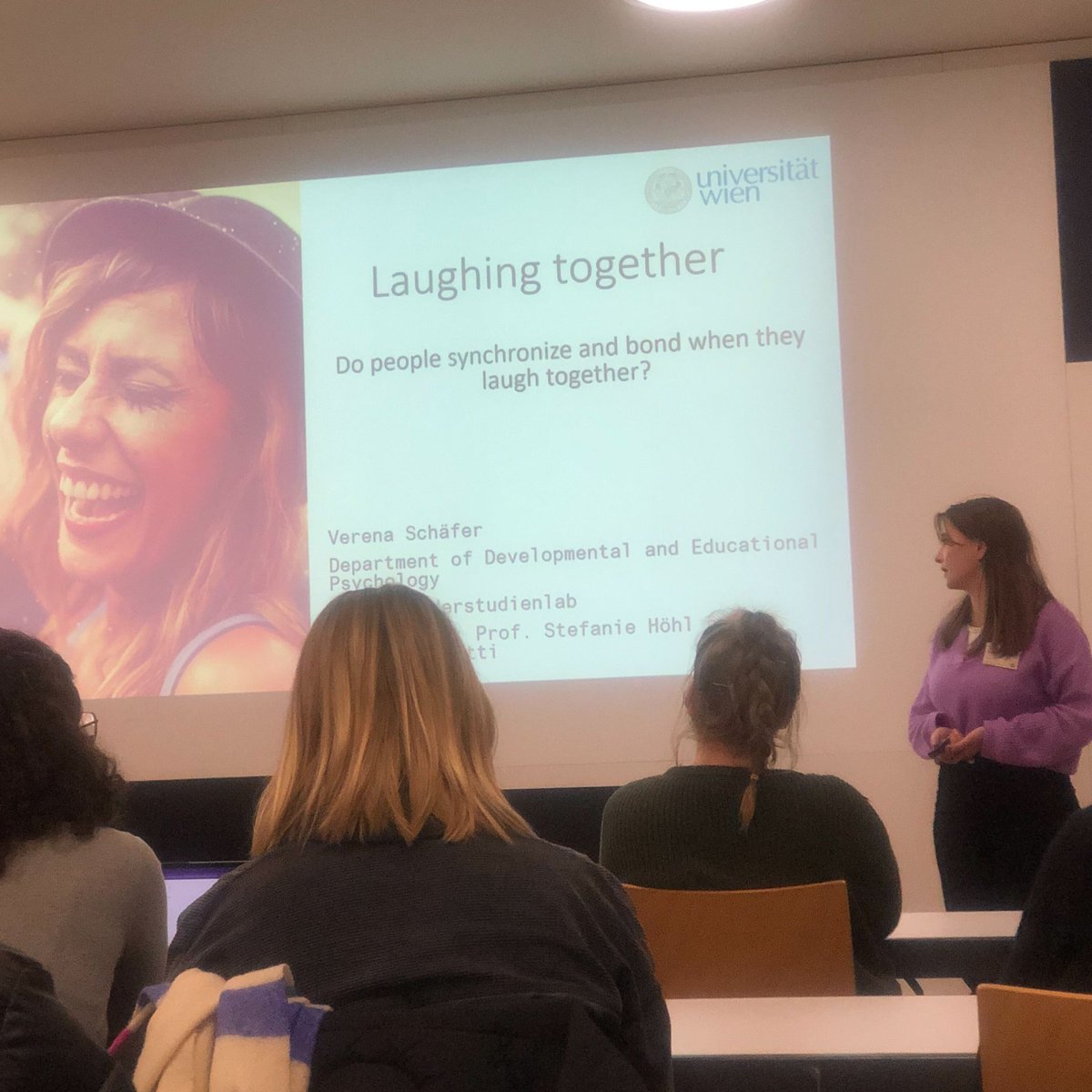 Wiener Kinderstudien (@kinderstudien) on Twitter photo We had a great time at the <a href="/VDS_CoBeNe/">Vienna Doctoral School CoBeNe</a> PhD Academy🎓 We presented our research on the development of babies' attention💡, interoception & empathy💗, children's overimitation 🙆, and synchrony & laughter 😃 It was an inspiring conference to exchange ideas with colleagues! ✨ We had a great time at the <a href="/VDS_CoBeNe/">Vienna Doctoral School CoBeNe</a> PhD Academy🎓 We presented our research on the development of babies' attention💡, interoception & empathy💗, children's overimitation 🙆, and synchrony & laughter 😃 It was an inspiring conference to exchange ideas with colleagues! ✨
