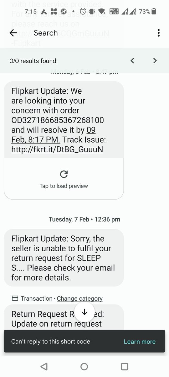 kawsi's tweet image. FLIPKART HORROR STORY part2 
After tecnical visit , i was assured the product will be replaced , but since then #Flipkart has constantly just given me one day after another ,#fraudflipkart is not returning and just cancelling my #returnrequest. #cheat @flipkart is not returning