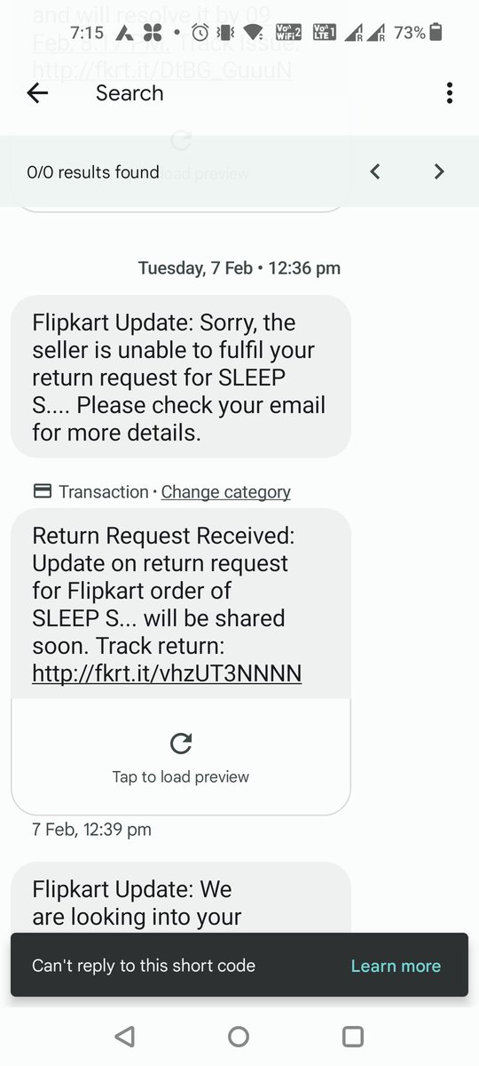 kawsi's tweet image. FLIPKART HORROR STORY part2 
After tecnical visit , i was assured the product will be replaced , but since then #Flipkart has constantly just given me one day after another ,#fraudflipkart is not returning and just cancelling my #returnrequest. #cheat @flipkart is not returning