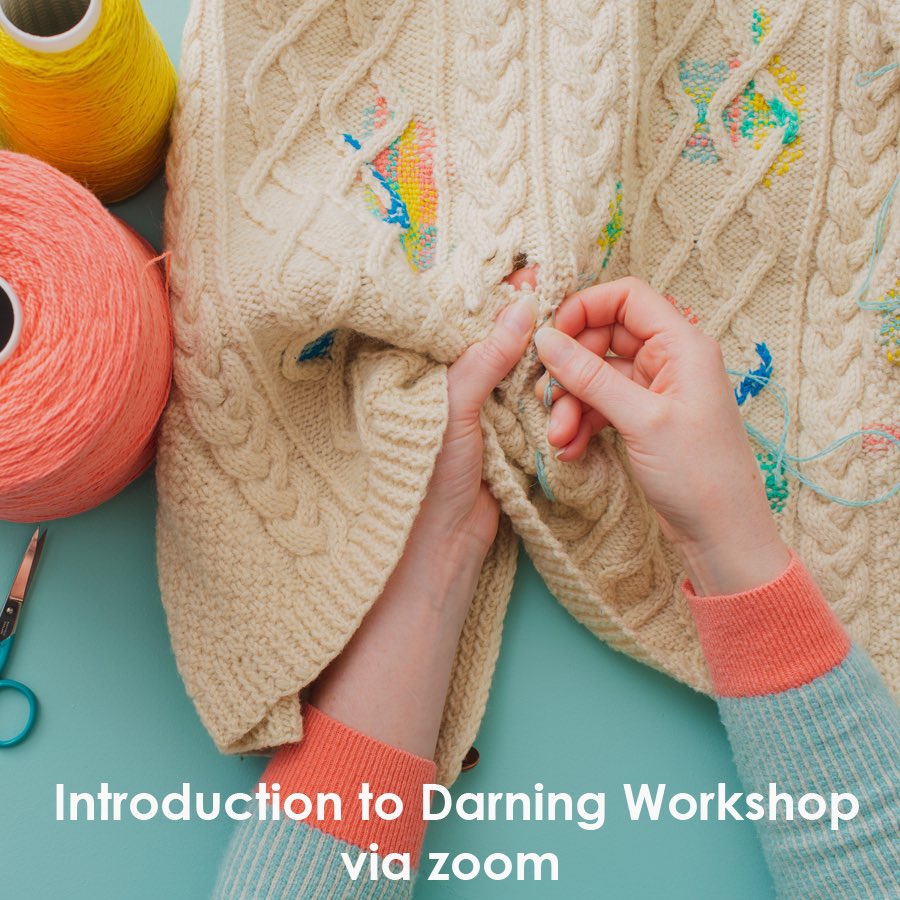 collingwoodnorr's tweet photo. New darning workshop dates are now available! Learn to darn your knitwear with me via zoom. An essential skill for a more sustainable wardrobe 

https://t.co/Aq7EGOrTqr

#darningworkshop #darning #visiblemending #repair #makedoandmend #sustainableliving https://t.co/Ne2utqqrW4
