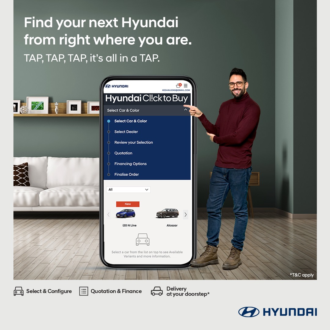 Hyundai India on Twitter: "With Hyundai Click to Buy, it’s easier than ...