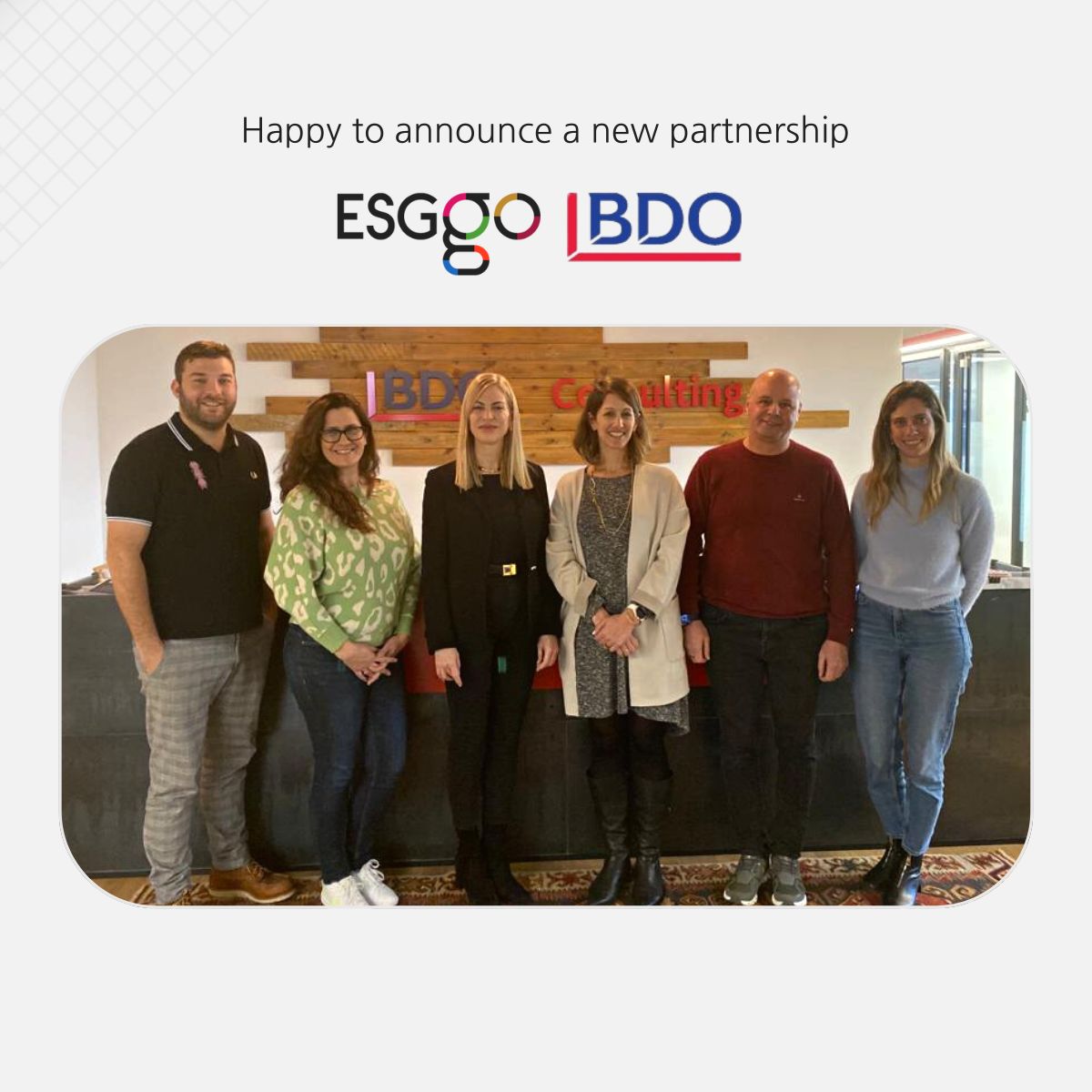 Glilot Capital Partners (@glilotp) on Twitter photo Congratulations portfolio company @goESGgo for announcing partnership with <a href="/BDOGlobalTech/">BDO's Global Tech</a> Israel!
BDO is working with ESGgo to embrace digitally managed ESG data and is set to help clients become sustainability leaders. <a href="/OrlyGlick/">Orly Glick</a> #esg #partnership #sustainability #impact #data Congratulations portfolio company @goESGgo for announcing partnership with <a href="/BDOGlobalTech/">BDO's Global Tech</a> Israel!
BDO is working with ESGgo to embrace digitally managed ESG data and is set to help clients become sustainability leaders. <a href="/OrlyGlick/">Orly Glick</a> #esg #partnership #sustainability #impact #data