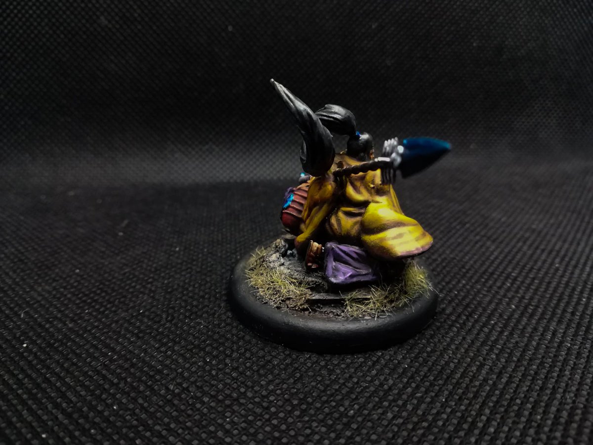 Nicola90tn's tweet photo. #Malifaux #tenthunders #yamaziko #lastblossom #crimesyndicate #miniatures #fantasy #horror #m2e #m3e #paintingminis @WyrdGames #wyrdgames #paintingmalifaux #miniaturesgames #malifauxwargames #boardgamelover #ilovewargames #totallywyrd #vallejocolors #ninja #airbrush #speedpaint https://t.co/UdYr89U0Gc