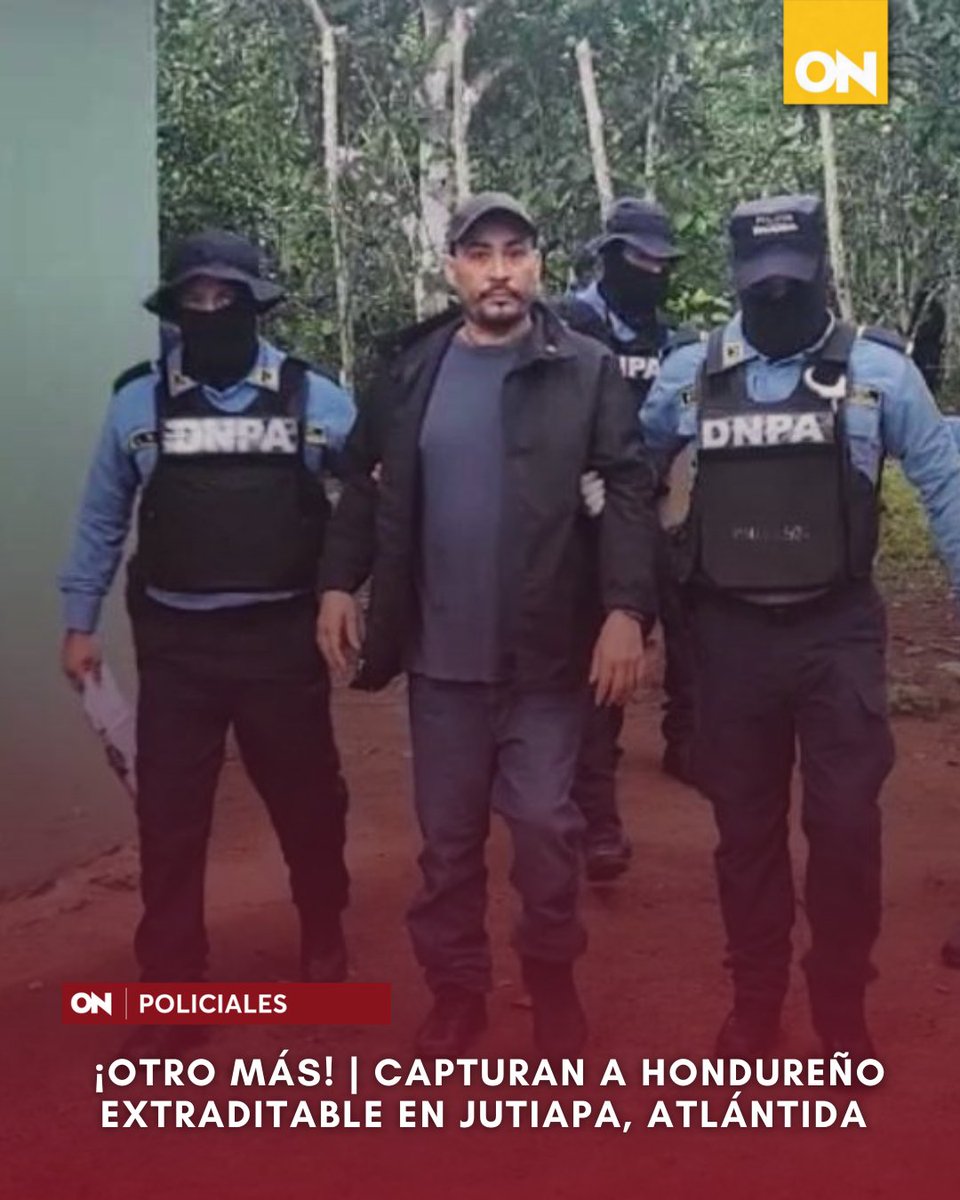 canal11hn's tweet image. #LOÚLTIMO🛑 | Elementos de la Policía Nacional capturaron este miércoles al hondureño, Miguel Alfredo Erazo Lazo, pedido en extradición por transporte de drogas con fines de tráfico internacional.

Aquí más información: bit.ly/4115Vsf

#extraditable #captura
