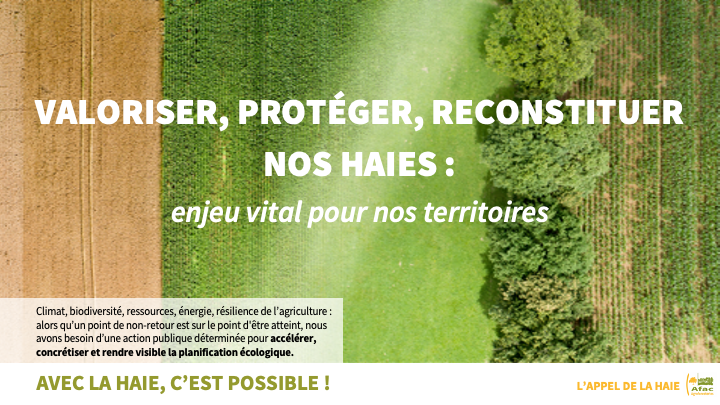 FNEasso's tweet photo. 🌳 Prévention de l’érosion des sols &amp; du ruissellement, régulation naturelle des ravageurs des cultures, les #haies ont de nombreux bienfaits pour la production agricole, le #climat et la #biodiversité ! #HAIESdemain
✍️ Mobilisons-nous pour les préserver : https://t.co/xnHhFL5mED https://t.co/JopjSVJukk