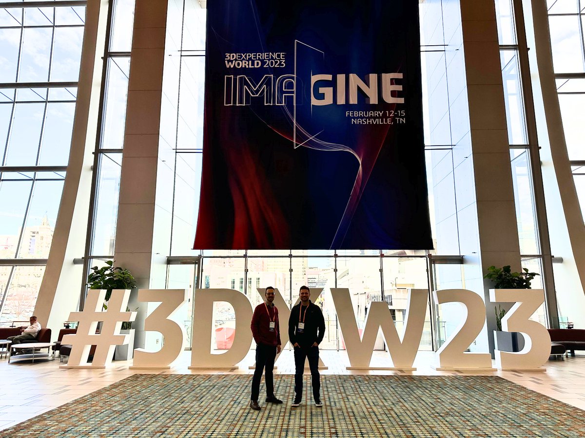 EaglePointSW's tweet photo. Our team had an incredible time at @SOLIDWORKS 3DEXPERIENCE World in Nashville this week!

This was our first time as an exhibitor at the event, and we couldn't have asked for a better experience. We can't wait to see everyone next year!

#3DXW23 #PinnacleSeries #elearning https://t.co/G2vV4HNFUO
