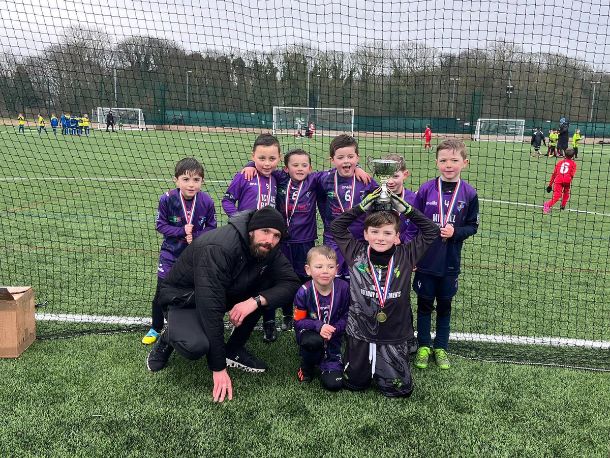 Experienced all the highs and lows in one day today 1st of all the under7s took home the europa league trophy 1st tournament for these and done brilliant🏆and then thee under10s got beat in semis on the dreaded penalty shootout well done everyone involved a boss little tournament