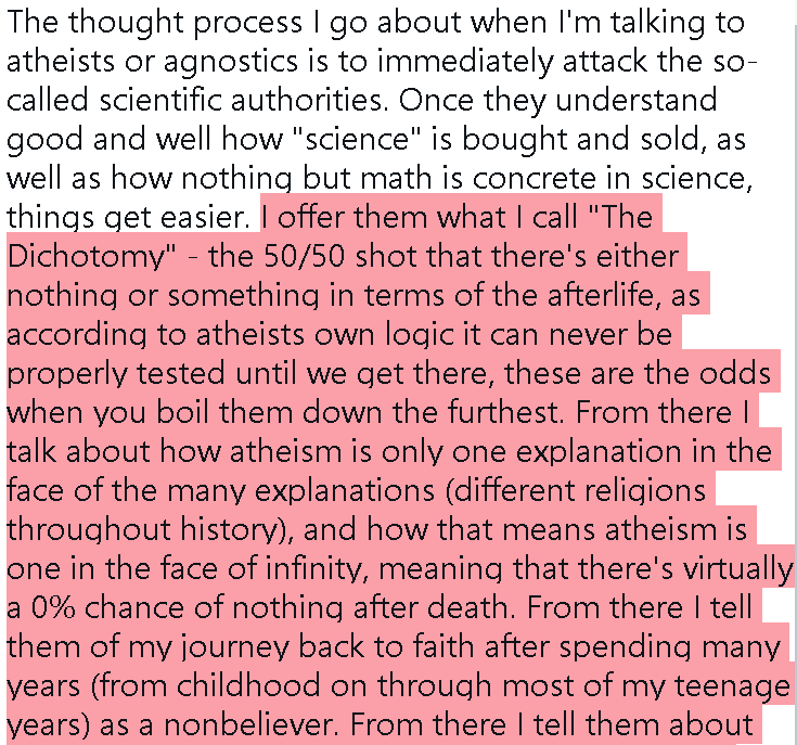 CyanSpectre's tweet photo. @basedspinach Started typing it out but absolutely none of it fit. I don't know your friend, but I will pray for him. https://t.co/wUm6pjk7bg