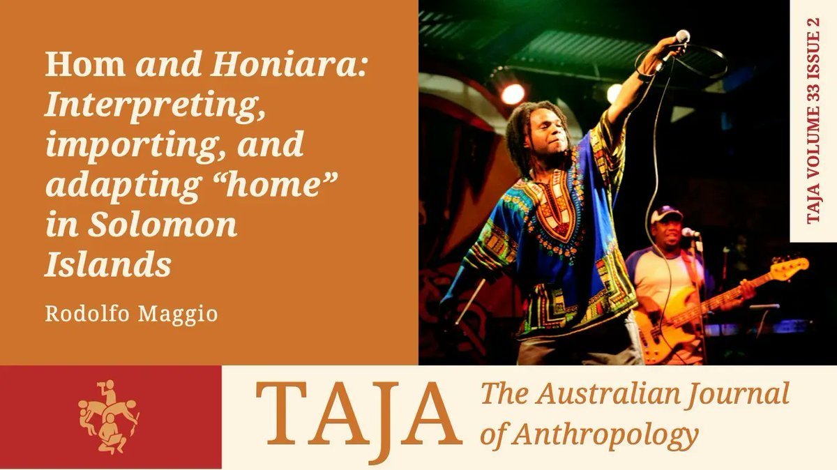 In 'Hom and Honiara: Interpreting, importing, and adapting “home” in Solomon Islands' @Rodolfo_Maggio examines apparent contradiction in complaints that life's hard in Gilbert Camp, an illegal settlement outside Honiara & the continuing migration there. buff.ly/3BwQHAl