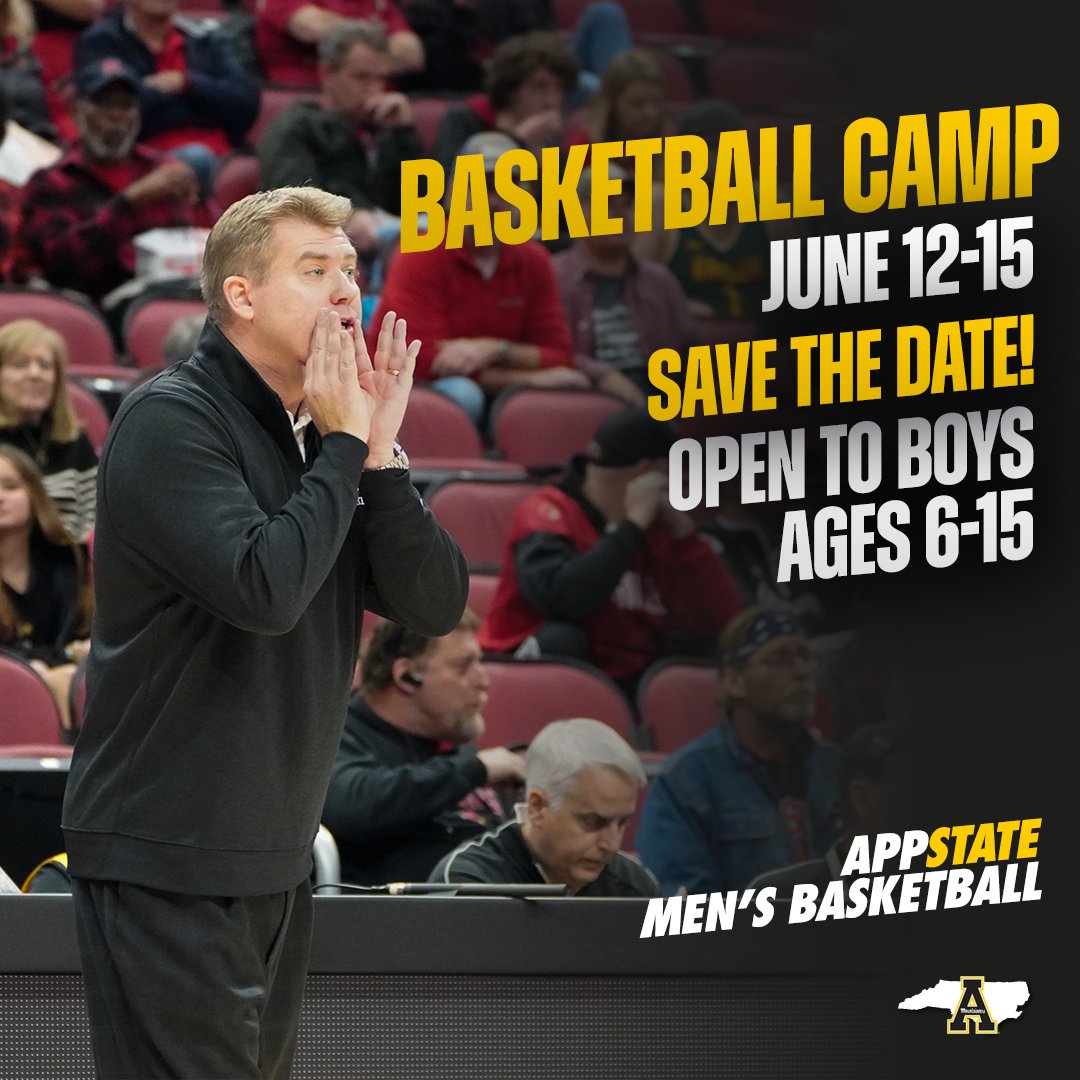 #AppNation, save the date! We will host our annual boy's basketball camp on June 12-15. More details to come!

#TakeTheStairs