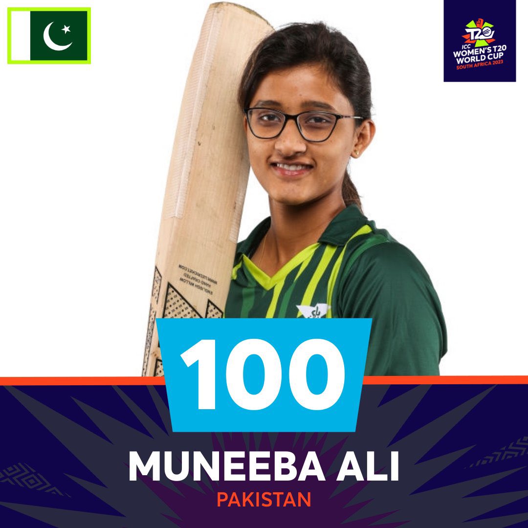 Welldone @MuneebaAli17 Excellent inning….Good Batting #ICCWomensT20WorldCup #pakistanvsIreland