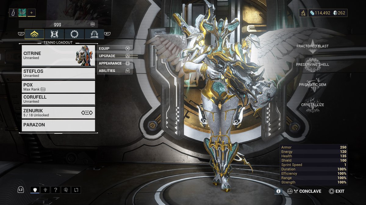 Sylvar_'s tweet photo. #PS5Share, #Warframe https://t.co/omaG6sYAYT
