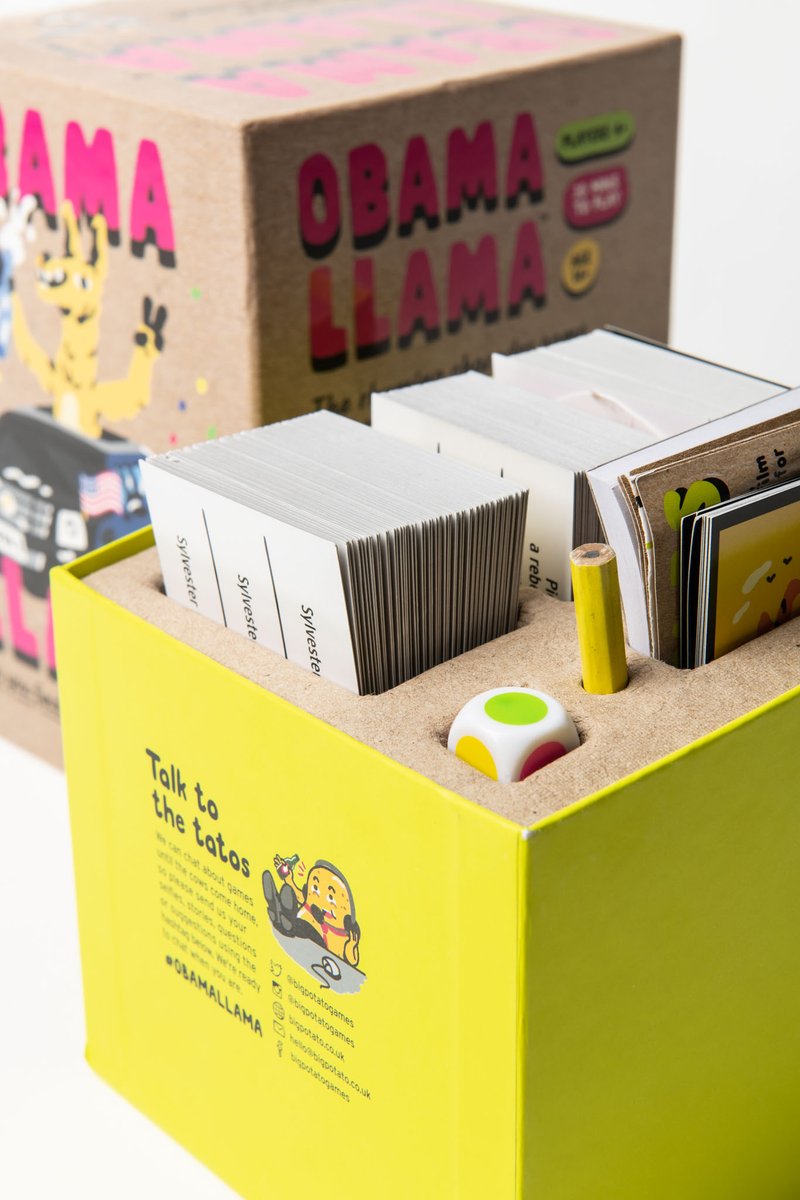 banffcentre's tweet image. Can you find the rhyme in time? Obama Llama 🦙, a rhyming charades game with a strange-sounding name, is one of many items in our Paul D Fleck Library&apos;s #CreativeTool and Object Library. (1/3)