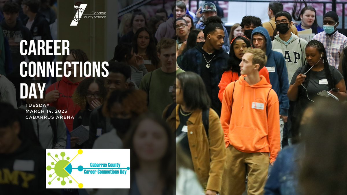 High school juniors and seniors in Cabarrus County and Kannapolis City Schools will have the opportunity to participate in Cabarrus County Career Connections Day (C4 Day), a career fair and business expo like no other! ✨
Businesses are needed.. read more bit.ly/3E6teaw