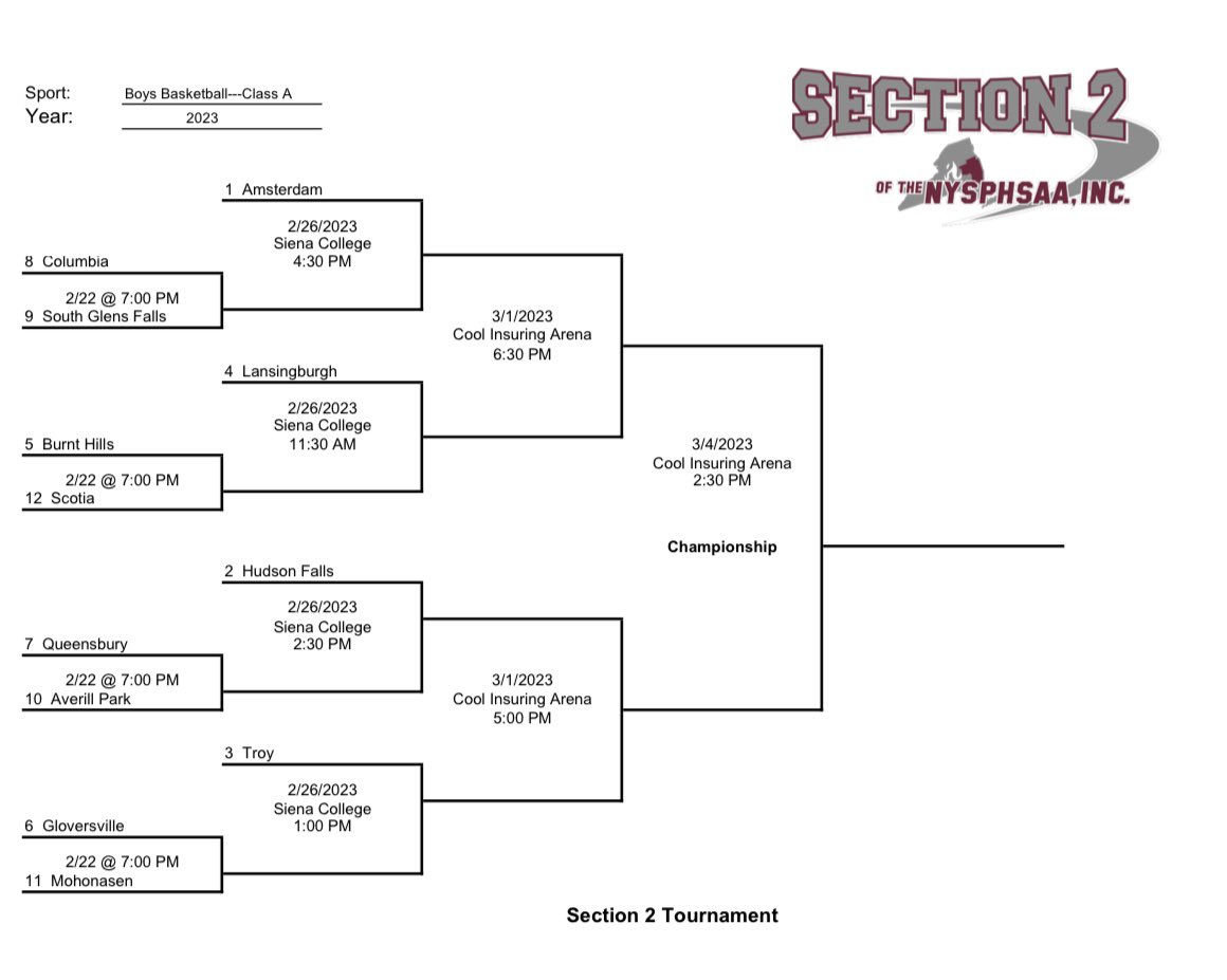 Section 2 Athletics tweet media