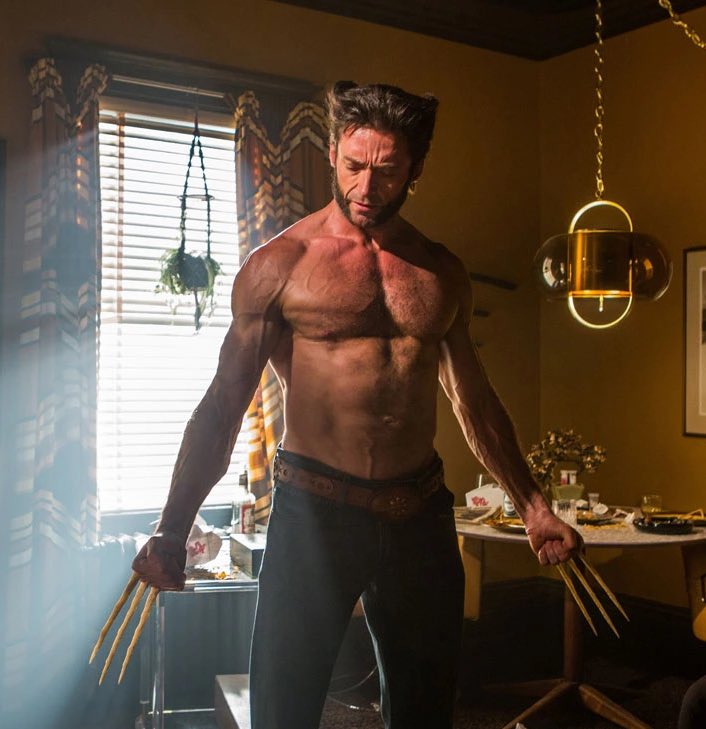 cosmic_marvel's tweet photo. Kevin Feige confirms that #Deadpool3 will be R-rated and teases Hugh Jackman’s return:

“We've got Hugh Jackman coming back for our first Deadpool film within the MCU. To have Hugh come back is incredible.”

(via @EW) https://t.co/7XQDCURZ5c
