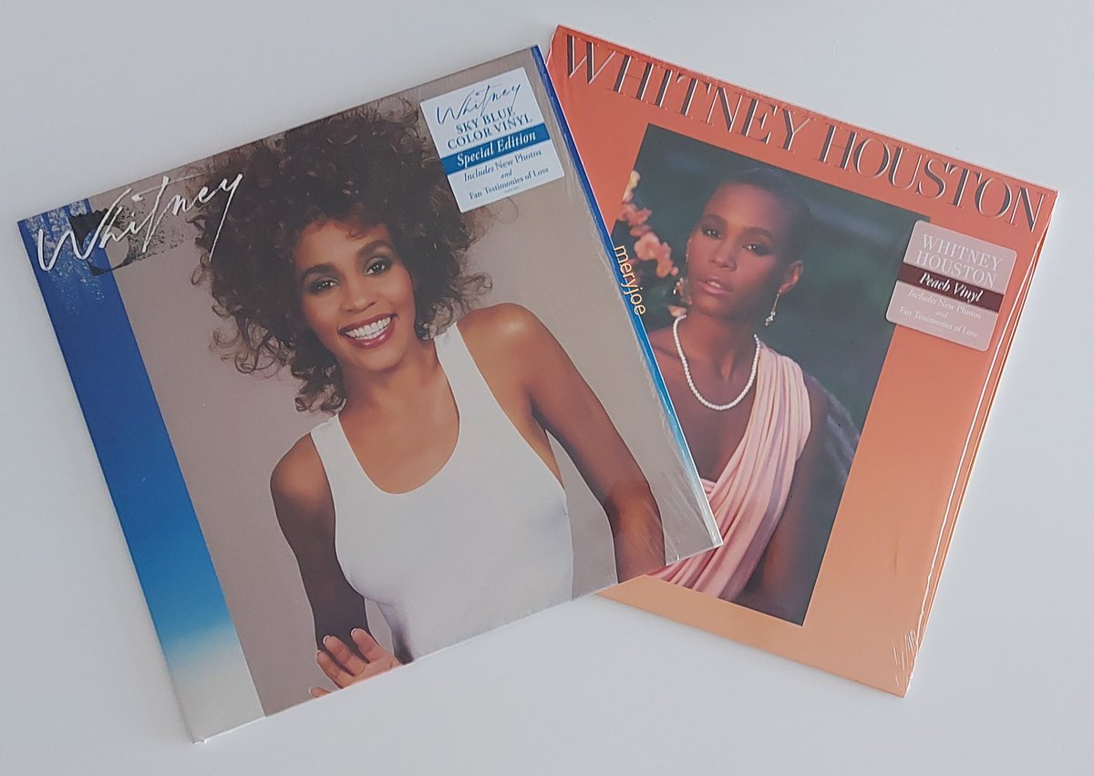@TheSoundofVinyl didn't expect these 2 vinyl would arrive this fast!!!! Thank you so so much 🙌🏻🫶🏻🙌🏻 Valentine's Day was an amazing day with these arrivals!!! 💖💞🤩✨️ #WhitneyHouston #Whitney #MyMusicCollection #MyVinylCollection