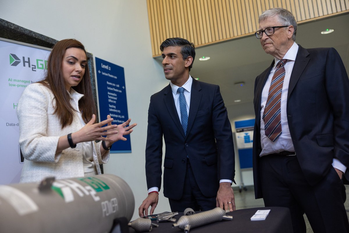 Imperial College London (@imperialcollege) on Twitter photo Thank you <a href="/BillGates/">Bill Gates</a> & <a href="/RishiSunak/">Rishi Sunak</a> for visiting our South Kensington Campus today for the launch of Cleantech for UK, an initiative supported by <a href="/Breakthrough/">Breakthrough Energy</a> to supercharge UK cleantech innovation.
imperial.ac.uk/news/243153/bi⦠Thank you <a href="/BillGates/">Bill Gates</a> & <a href="/RishiSunak/">Rishi Sunak</a> for visiting our South Kensington Campus today for the launch of Cleantech for UK, an initiative supported by <a href="/Breakthrough/">Breakthrough Energy</a> to supercharge UK cleantech innovation.
imperial.ac.uk/news/243153/biā¦