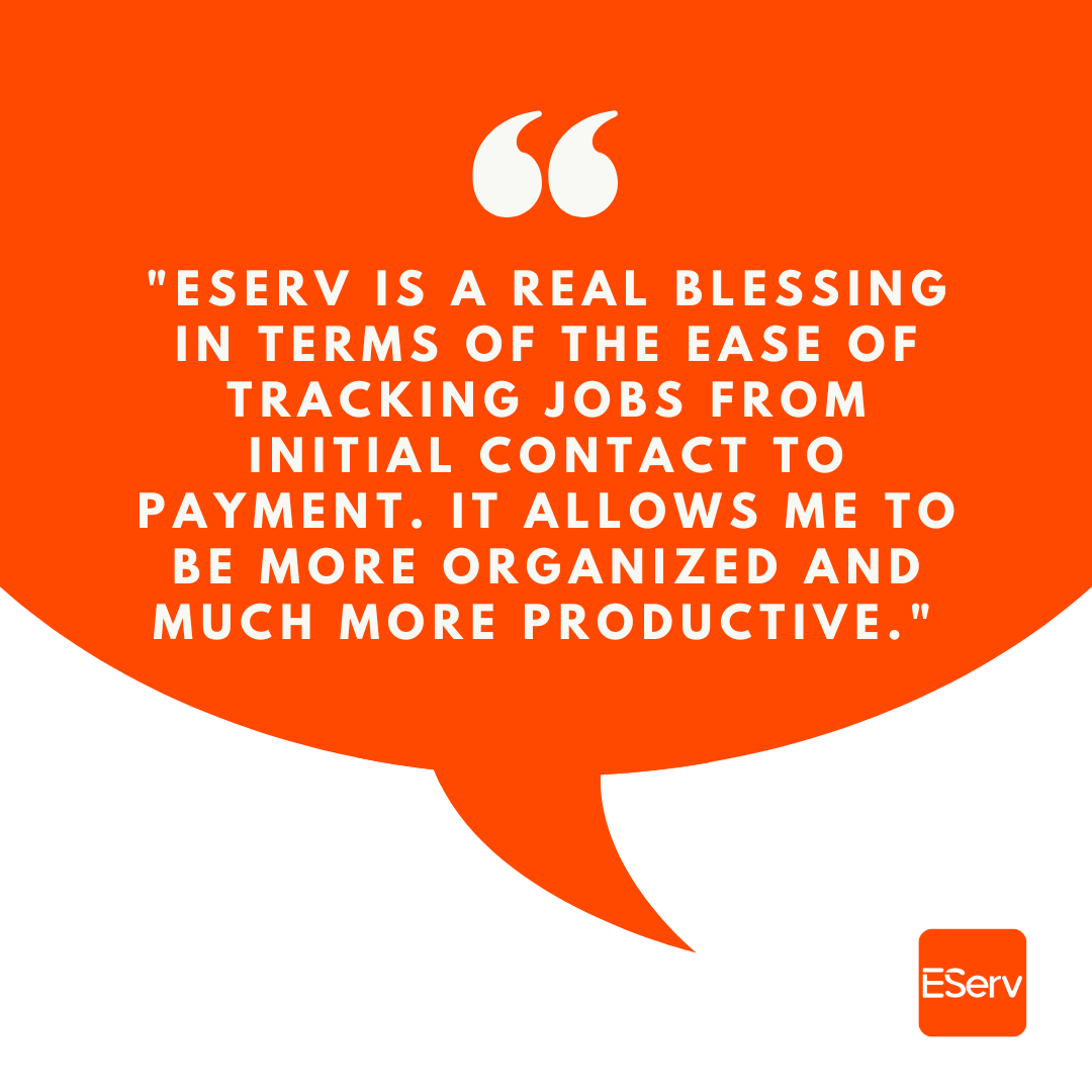EServ_Pro's tweet image. We're helping small businesses organize their process and streamline their team management.  Don't just take it from us!  Hear what our customers have to say.

sales.eserv.com/testimonials