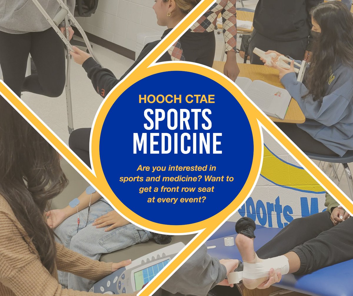 HoochHappenings's tweet photo. Celebrating CTAE Month at Hooch with our Sports Medicine pathway!
#HoochCTAE #CTAEMonth #liveyourbestlife #hoochfamily https://t.co/GQv7R9DP7V