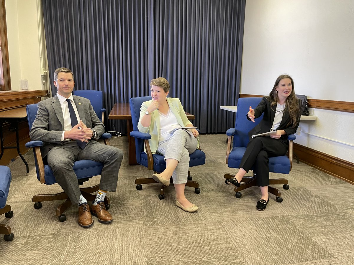 MetroUnitedWay's tweet photo. Chief Policy Officer Mandy Marler hosted a panel on early childhood with @RepJosieRaymond &amp; @ABowlingKY. Thanks to them for time and attention to important issues of universal pre-K, paid parental leave, and access to quality, affordable child care. 

#LiveUnited #kyga23 #LUD2023 https://t.co/1wunZOTMYj