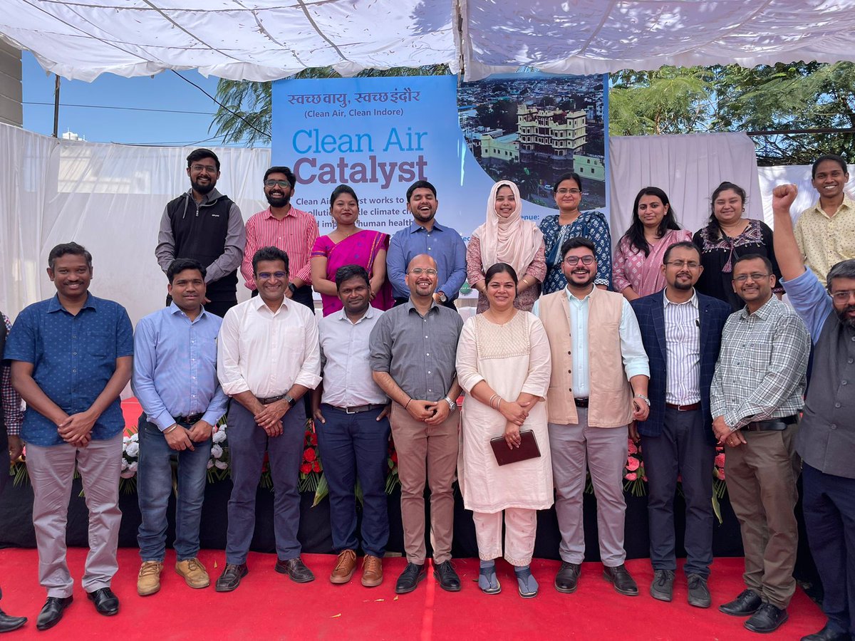 EDFHealth's tweet photo. With support from @USAID, @CleanAirCAC partners are building focused coalitions that can deliver sustainable and equitable interventions leading to progress toward cleaner, healthier air.
#CleanAirCleanIndore https://t.co/l4RzX2YNoF