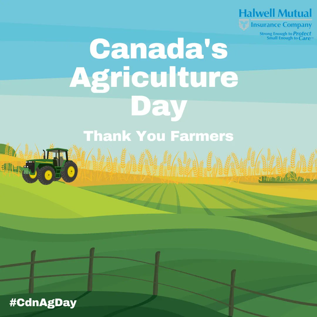 Happy Agriculture Day, Canada! 

Today we celebrate Canadian food, and the Farmers and farmland behind it. Thank you, Farmers for putting local, delicious foods on our tables! #FarmersFeedCities
#CdnAgDay