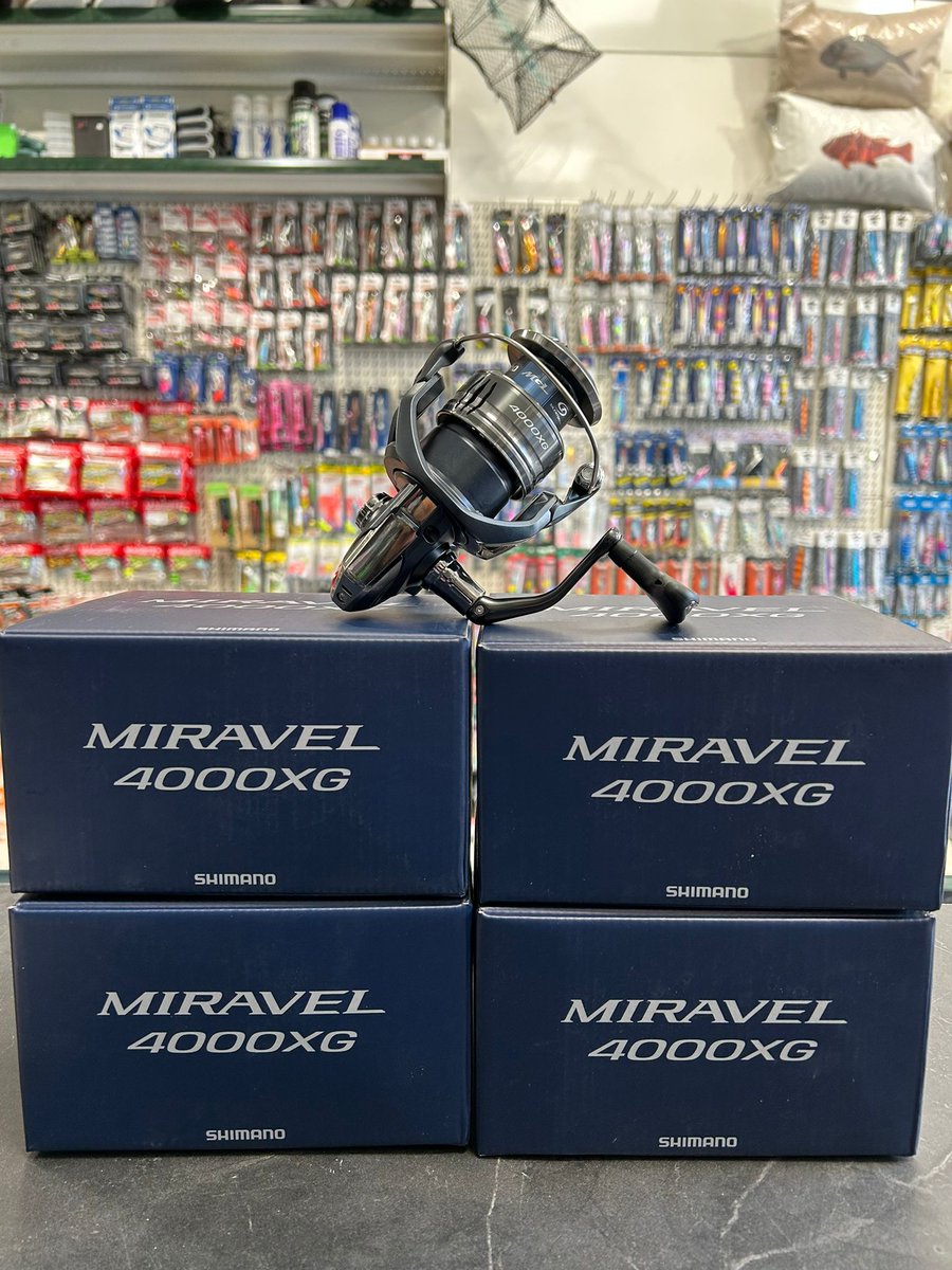 Carrete Spinning Shimano Miravel, ahora también disponible en tamaño 4000XG!  
Efectos Navales Jesús Betanzos Pesca Deportiva
Eduardo Cabello, 31 Bjo. 36208 - Vigo
986 23 22 12 pescadeportiva@jbetanzos.com
masquenautica.com/es/canas-spinn…