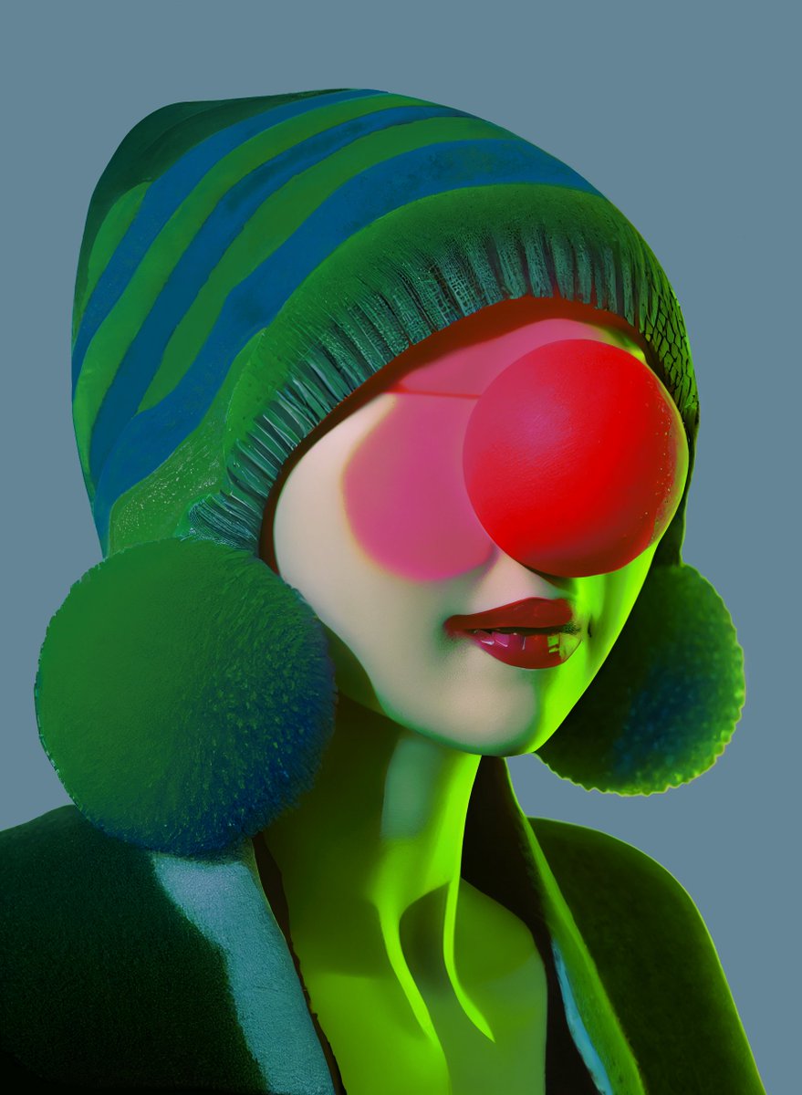 NovoArtShow's tweet photo. GM👽🦧🧟‍♂️ &amp; 🔴 !!! 
Another HUGE addition to the GoFundNovo art collection is the artist Born in 1929, who contributed this piece to support the cause!

Title: CryptoNova
Artist: @bornin1929 https://t.co/6waphKB0BH