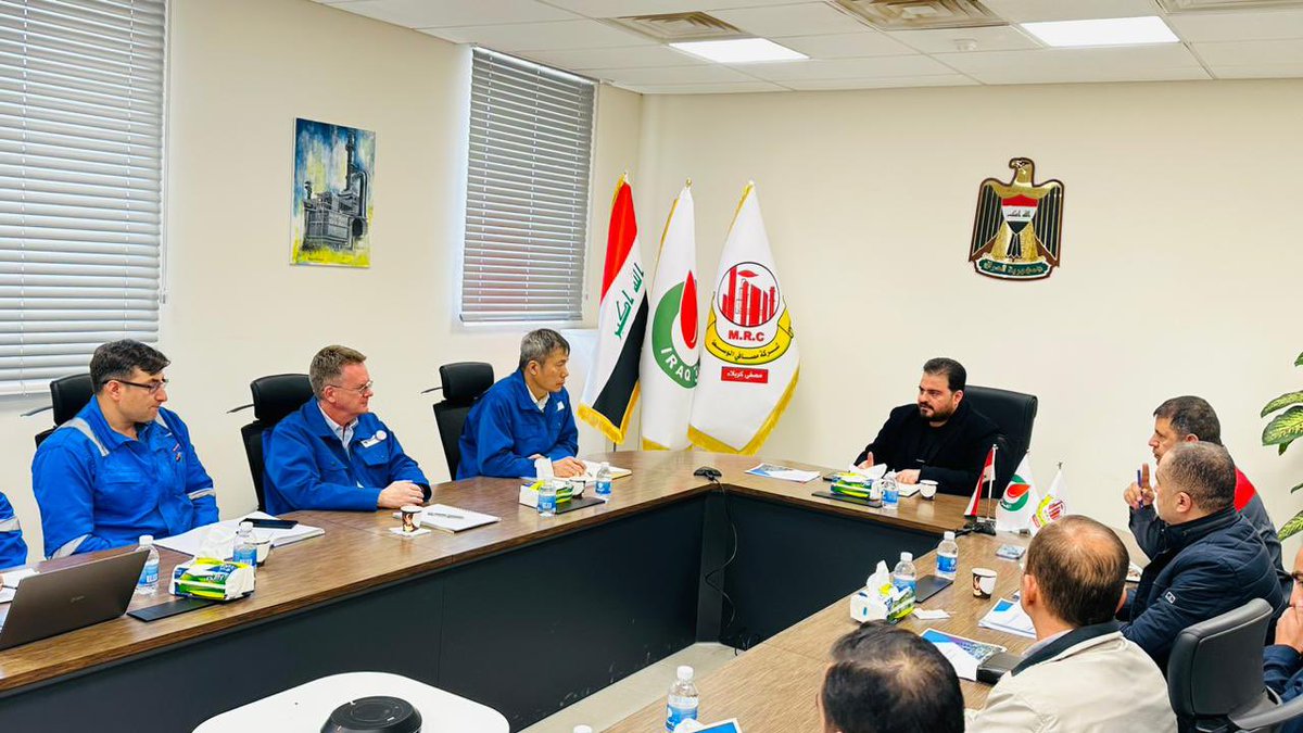 AShatari's tweet photo. Continuity of extensive meetings is of vital importance at this stage of Karbala Refinery project https://t.co/6Gz7vc37KA