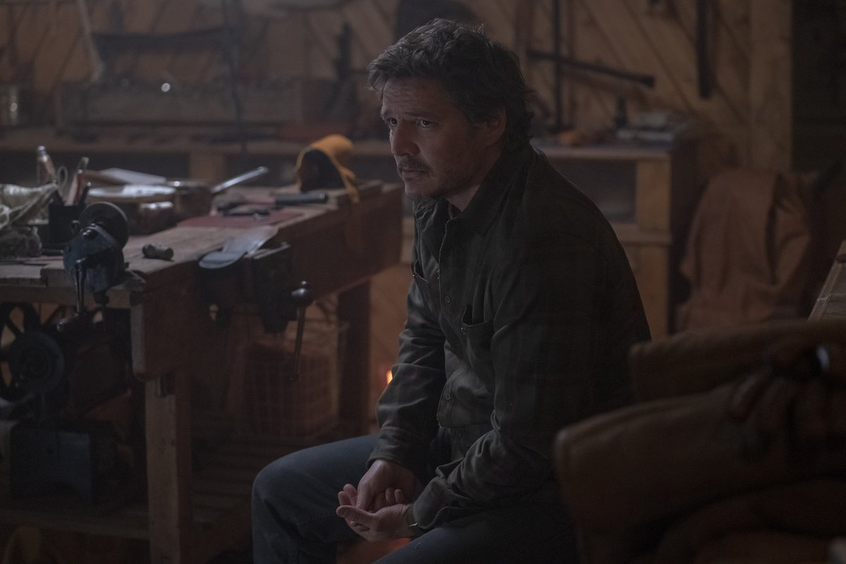 TheLastofUsNews's tweet photo. Joel crying in the next episode.

That's It. That's the Tweet. 

#TheLastOfUs https://t.co/ESj0ONRUnb