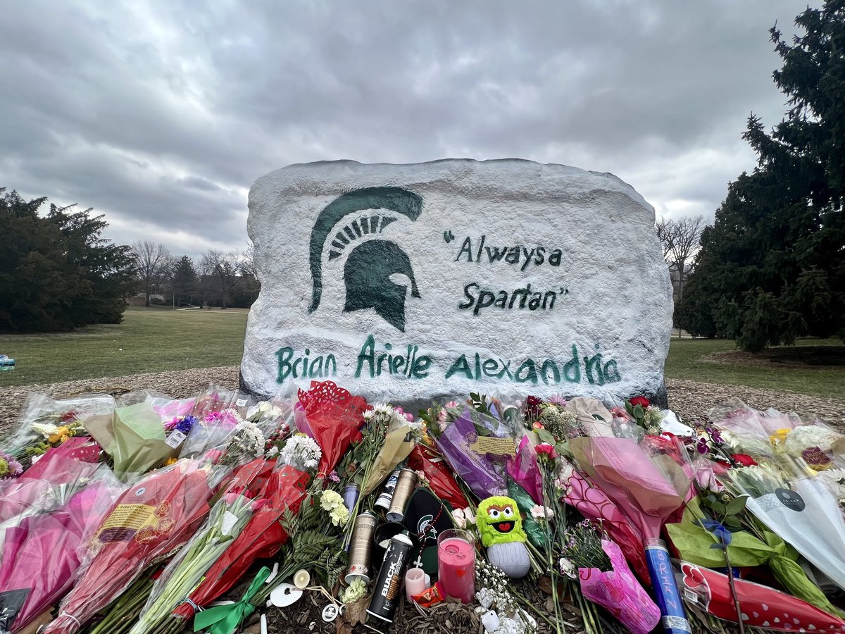 WordsByJakkar's tweet photo. “It’s important to say their names just so that they aren’t forgotten. Their story doesn’t end in just the tragedy,” Lee told The @detroitnews. #SpartanStrong https://t.co/6GWu3eP0vq