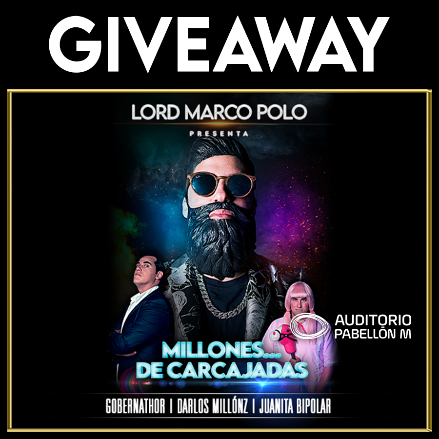 escenariognp's tweet photo. 🎭 G I V E A W A Y 🎭

Lord Marco Polo llega con todos sus personajes a nuestro escenario este 17 de Febrero a las 9PM. Participa para llevarte un acceso doble, sigue los pasos: 

🔹Da RT, like y síguenos para participar.

🏆El ganador será anunciado este 16 de Febrero a las 4PM https://t.co/9NngrieVfG