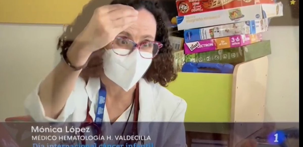 HematValdecilla's tweet photo. 🌟🌟🌟 Nuestra compañera  #MonicaLopezDuarte nos ha hablado de cómo han cambiado los tratamientos para curar cada día a más niños #DíaInternacionalCáncerInfantil 
@HUnivValdecilla @scsalud https://t.co/4sRsB7335C