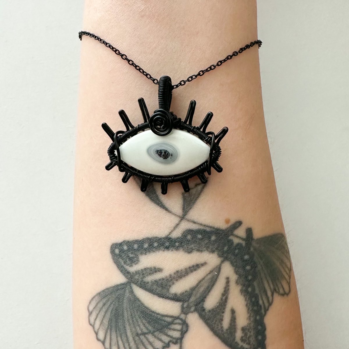 mildhippie's tweet photo. maligano jasper eye pendant 👁️🖤

available on my shop Feb 17th at 8pm est https://t.co/aUM8V3haNv