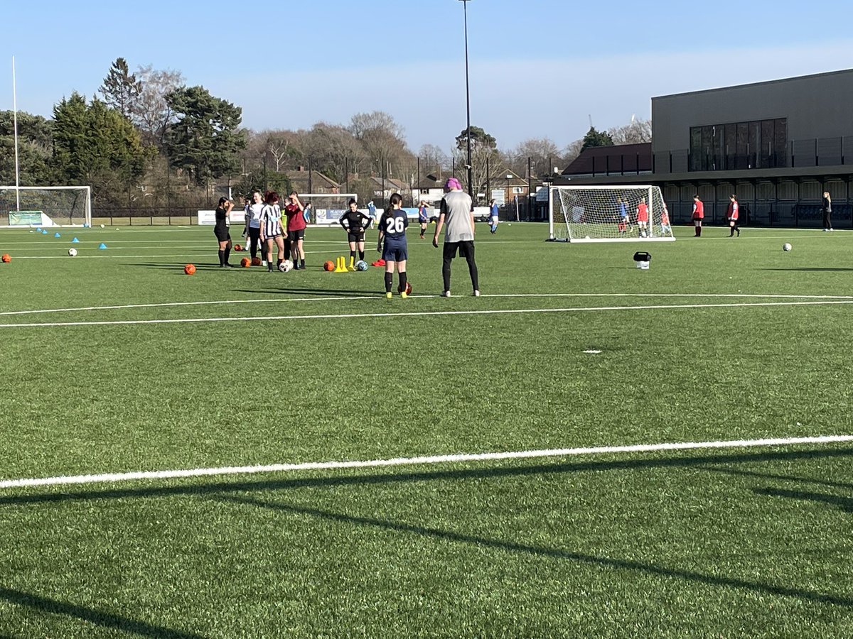 ctyfc_g's tweet photo. We hosted football day camp! We had teams from U10 all the way to U18’s. With the combination of the sun shining, enthusiastic players and even more enthusiastic coaches we were all set! Massive shout out to our coaches for giving up their time!  #ctyfc #girlsfootball https://t.co/AQXQJzm1HB