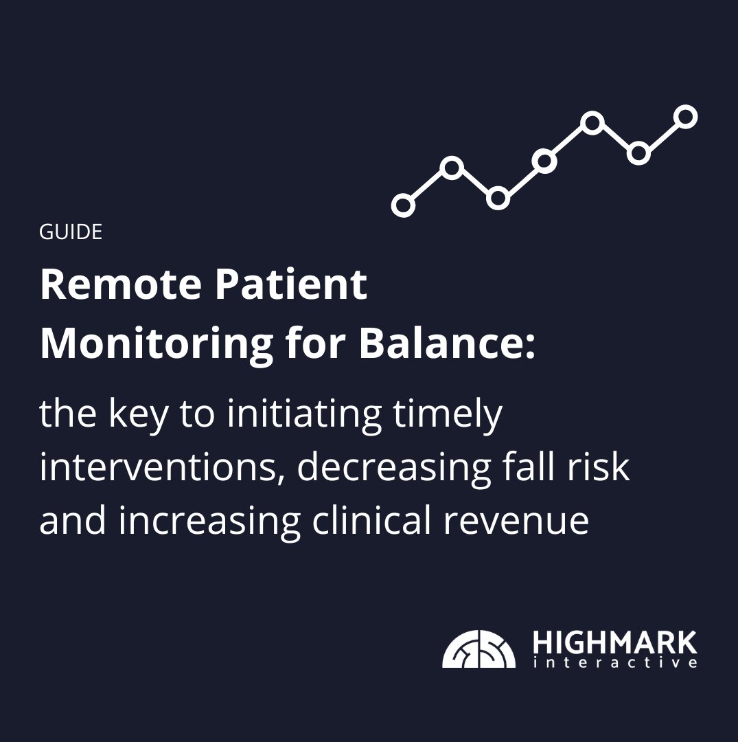 HighmarkInt's tweet photo. Get the guide to learn more: https://t.co/k3YT54ONR3

#remotepatientmonitoring #fallrisk #balance https://t.co/vPDP2Nacby