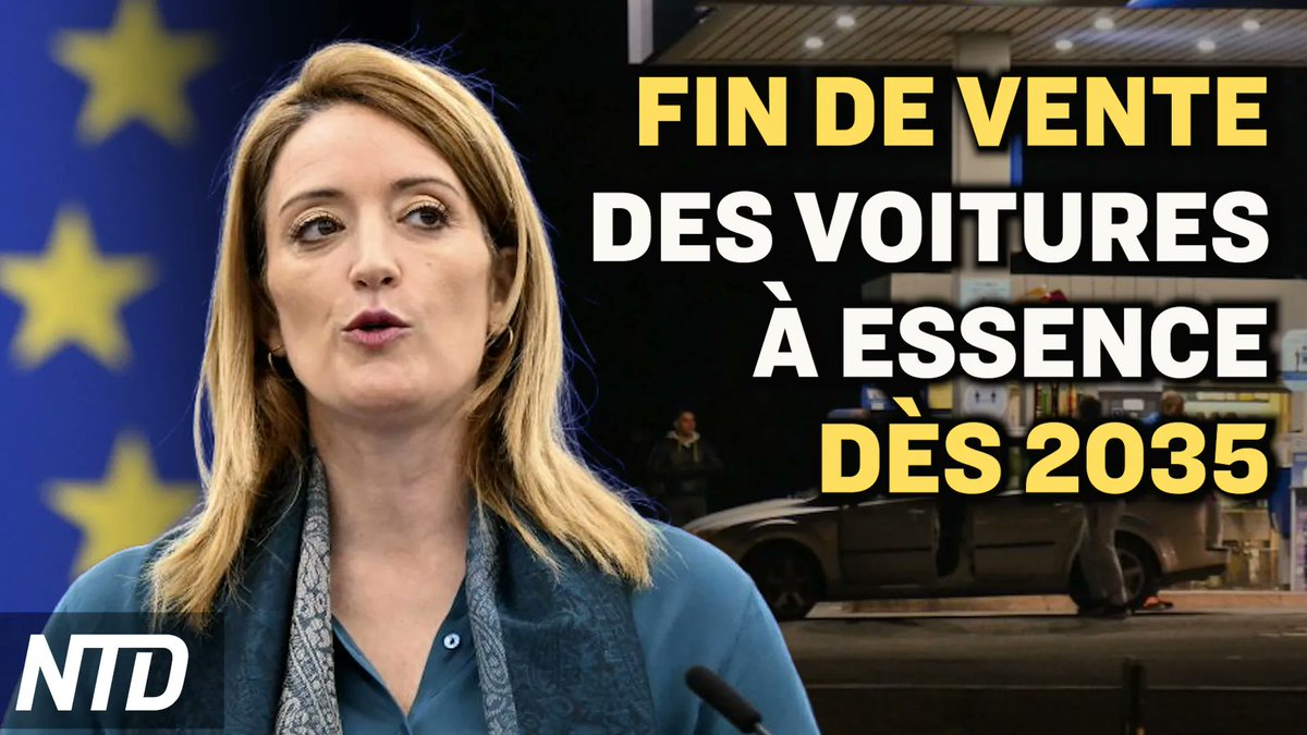 NTDFrance's tweet photo. Fin de vente des voitures à essence dans l’UE dès 2035 ; OTAN : une nouvelle offensive russe;  Europe : zéro astronautes dans la station spatiale chinoise 

Vidéo 👉 https://t.co/HgNixGHI65 

#OTAN #VoituresÀEssence #StationSpatiale #UE #Europe #Russie #Séisme
#Wirecard #Carnaval https://t.co/rnj4MG5nHi